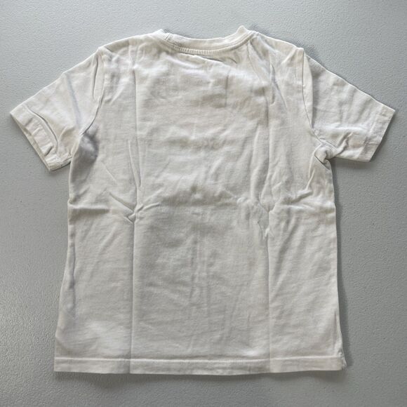 Lot of 3 Boys 6 (S) Short Sleeve Tee T Shirt Polo Assorted Brands White Blue Red - Picture 6 of 10